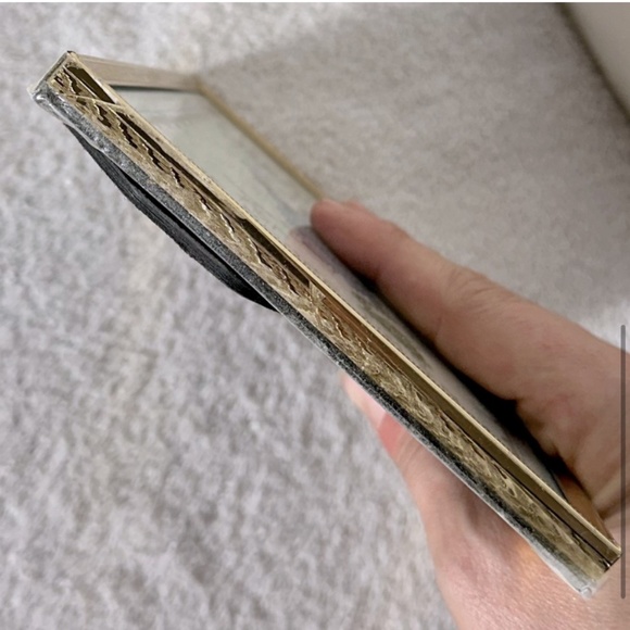 SOLD-Vintage Handmade Needlepoint Workout Bear Art - Picture 5 of 9